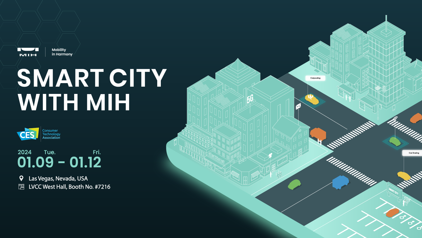 MIH聯盟參展CES 2024  智慧移動解決方案開創城市新樣貌