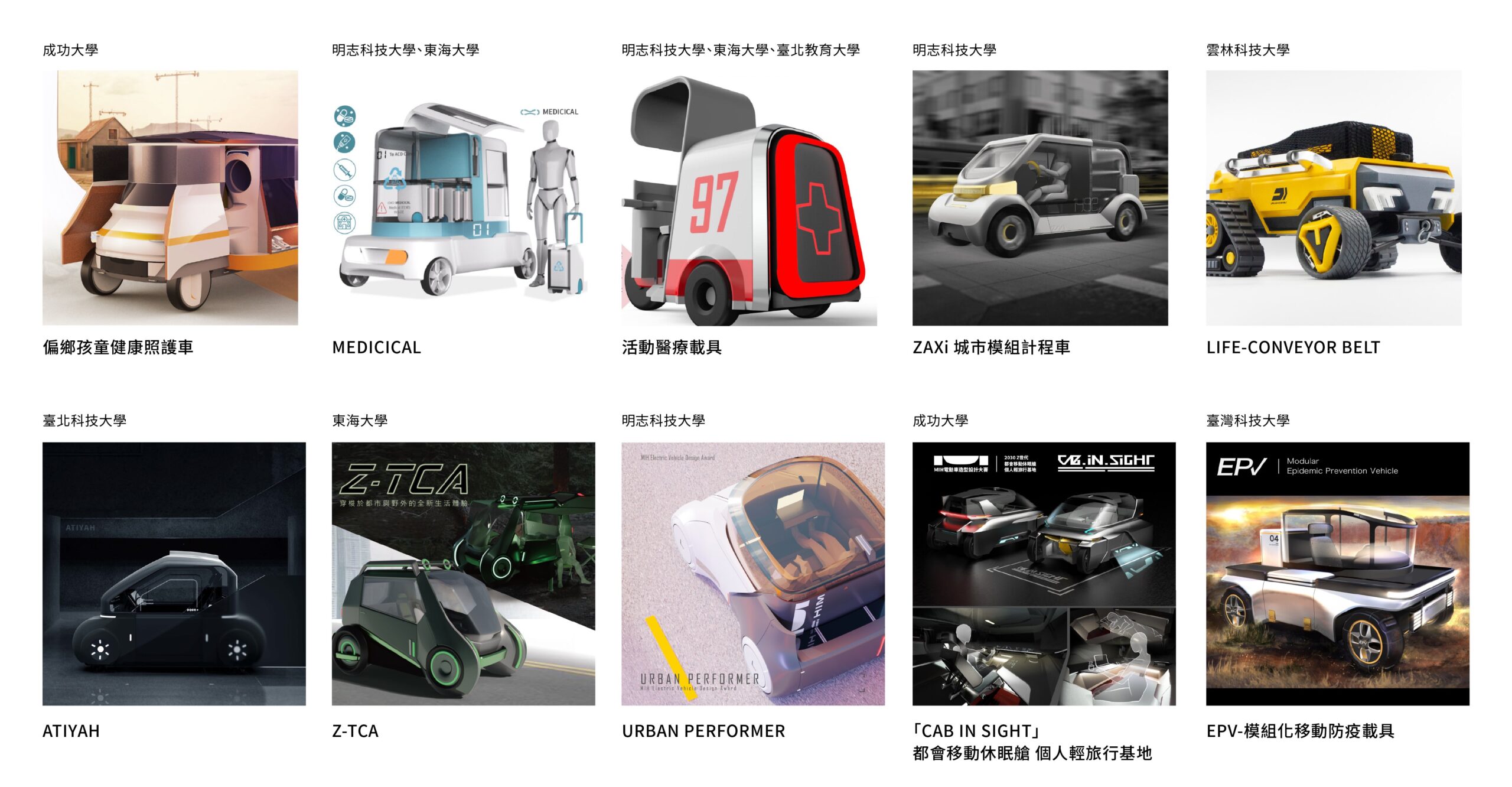 MIH電動車造型設計大賽十組Z世代強隊出爐！決賽4月底登場